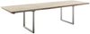 Kulissen-Esstisch >BROOKLYN< in Bianco geölt / Edelstahl - 280x73x100 (BxHxT) Bild 4