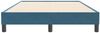 vidaXL Boxspringbett ohne Matratze Dunkelblau 120x210 cm Samt 3315823 Bild 5