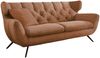 KAWOLA Sofa CHARME 2,5-Sitzer Cord rost 94 x 95 x 200 cm Bild 3