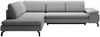 Vente-unique - ARCHIBALD Sofa Stoff Grau - B 206 cm x H 82 cm x L 271 cm Bild 2