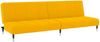 vidaXL Schlafsofa 2-Sitzer Gelb Samt 375881 Bild 2