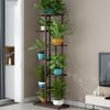 GarveeMore Blumenständer Pflanzenständer 7Tier 8Potted Multiple Blumentopf Halter RegalEckregal, Pflanzenständer Innen und Außen für Terrasse Garten Balkon Wohnzimmer Bild 5