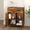 Sideboard, Kommode Räuchereiche 69,5x34x90 cm Holzwerkstoff Bild 3