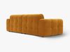 Micadoni Sofa Kendal 4-Sitzer Samt Senf Bild 3