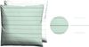 biberna 0636044 Mako-Satin Bettwäsche STREIFEN - MIX & MATCH, mint, 1x 80x80 cm Bild 5