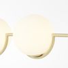 Brilliant AG Leuchten 99846-18 Glint Pendelleuchte 4-flammig messing weiß Bild 5
