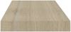 vidaXL Schwebende Wandregale 2 Stk. Eichefarben 50x23x3,8cm MDF 323872 Bild 5