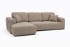 Kaiser Möbel Ecksofa mit Schlaffunktion und Bettkasten, Cordstoff Poso, Bingo L, HR-Schaum-Polsterung,Wellenfederung,Cordstoff Poso Bild 3