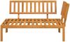 vidaXL Garten-Ecksofa aus Paletten Massivholz Akazie 365844 Bild 3