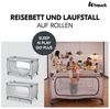 Hauck Baby-Reisebett Sleep N Play Go Plus XXL Set - Dusty Blue, Kinder Reisebett mit Matratze, Spannbettlaken & Insektenschutz faltbar Bild 3