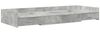 vidaXL Bettrahmen mit Kopfteil Beton Grau 90 x 190 cm Holzwerkstoff 3335248 Bild 4