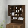 vidaXL Waschmaschinenschrank Braun Eichen-Optik 70,5x25,5x90 cm 815947 Bild 3