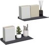 vidaXL Schwebendes Regal 2 pcs Anthrazit 40 x 18 x 2,5 cm Stahl 8004012 Bild 3
