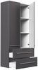 Hochschrank XL anthrazit : Anthrazit Bild 2