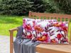 Gartenkissen 2er Set Blumenmuster LANROSSO 40 x 60 cm Rosa Bild 3