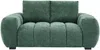 Vente-unique - BERENIA Sofa Stoff Grün - B 105 cm x H 81 cm x L 168 cm Bild 2