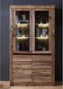 Vitrine Wild-/Zerreiche 105x42x190 Tabacco brown geölt MONTREUX #301 Bild 3