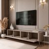ALLHOUSE24 TV-Schrank LUMINA PUSH TO OPEN mit LED auf Metallfüßen TV Lowboard Gesamtbreite 200 cm Bild 4