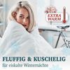 KNERST Federbettdecke Federbettdecke Winter mit Daunen & Federn, Füllung: 90% Federn und 10% Daunen, Baumwollbezug, gleichmäßige Wärmeverteilung, Kassetten Federbett Bild 2