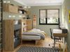 MEBLINI Hängeschrank für Horizontal Schrankbett Bed Concept - Wandschrank mit Regalen - BC-30 - Grau/Graphit Bild 2
