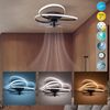 OTTO home LED Deckenleuchte Aerris Deckenventilator, CCT - über Fernbedienung, Dimmfunktion, Fernbedienung, Infrarot inkl, Memoryfunktion, Nachtlichtfunktion, Ventilatorfunktion, LED fest integriert, Neutralweiß, Kaltweiß, Warmweiß, Deckenlampe, Ventil... Bild 3