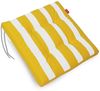 Herlag Hockerauflage Mia, Sitzauflage Hocker 50x50x5cm Gelb Gestreift Bild 2