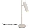 Große Tischlampe SOKA Metall Hellgrau mit schwenkbarem Spot, Höhe 50cm Bild 2
