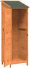 vidaXL Gartenschuppen Braun 59,5 x 56 x 176,5 cm Massivholz aus Fichte 42033479 Bild 4