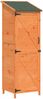 vidaXL Gartenschuppen Braun 59,5 x 56 x 176,5 cm Massivholz aus Fichte 42033479 Bild 2