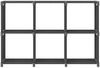 vidaXL Würfel-Regal 6 Fächer Grau 103x30x72,5 cm Stoff 322608 Bild 2