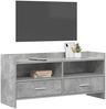 vidaXL TV-Schränk 100 x 33 x 47 cm Betongrau Holzwerkstoff 8011158 Bild 2