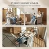 FLEXISPOT Sessel Elektrischer Relaxsessel – Ergonomischer Liegesessel mit Relaxfunktion (leicht zu montieren, kompakt verpackt & einfach zu transportieren), Fernsehsessel, ergonomisch, bis 200 kg belastbar, 105°-155° Bild 4