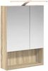 vidaXL Badezimmerspiegelschrank mit Tür Sonoma-Eiche 50 x 14,5 x 70 cm 889209 Bild 2
