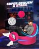 Patchhome Gamer Sitzsack, bereits befüllt, Polyester pink, Ø 65 cm Bild 5