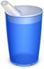 Ornamin Schnabelbecher Pflegebecher mit Schnabelaufsatz/Trinkaufsatz, 4-tlg, Kunststoff, Trinkhilfe l Alltagshilfe l BPA-frei l bruchstabil l Made in Germany Bild 2