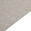 vidaXL Outdoor-Teppich Flachgewebe 80x250 cm Hellgrau 340779 Bild 4