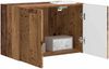 vidaXL TV-Wandschrank Altholz 59,5 x 31 x 40 cm Holzwerkstoff 892345 Bild 3