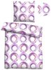 Traumhaft schlafen - Castell - Markenbettwäsche Mikrofaser Seersucker Bettwäsche 0260990 KREISE, viola, 1x 135x200 cm + 1x 80x80 cm Bild 5