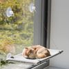 TRIXIE Katzenliege Fenster-Liegeplatz - grau - 50 × 30 cm Bild 5