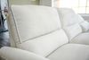 KAWOLA Sofa ADRIANA Ecksofa mit Relaxfunktion Stoff hellgrau Longchair links 99 x 163 x 280 cm Bild 4