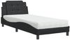 vidaXL Bettgestell ohne Matratze "Zadar" Schwarz 100x200 cm Kunstleder 3208845 Bild 2