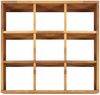 vidaXL Garten-Hochbeet für Kräuter Massivholz Akazie 60 x 60 x 15 cm 46575 Bild 4