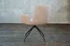 KAWOLA Stuhl NEW CHARME Drehstuhl Esszimmersessel Cord taupe 87 x 66 x 59 cm Bild 5