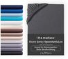 Hometex Premium Textiles Spannbettlaken Exclusive Topper-Spannbettlaken, Jersey, Für Matratzentopper und Boxspringbett Topper Bild 5
