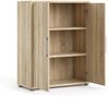 Büroschrank Prisme Ablage Schrank Aktenschrank Kommode Sideboard Eiche Dekor Bild 5