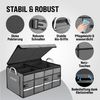 monzana Faltbox (1 St), Kofferraumtasche mit Deckel 65L Trennwände wasserdicht Auto Organizer Bild 4
