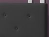 Inter Boxspringbett Esra, Webstoff Anthrazit 140x200 cm Bild 4