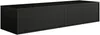 Vente-unique - ARNEGA Waschbeckenmöbel Holz, Platte Schwarz - B 47 cm x H 32 cm x L 150 cm Bild 3