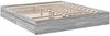 vidaXL Bettgestell mit Schubladen Grau Sonoma 180x200cm Holzwerkstoff 3280641 Bild 3