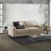 Dmora 3-Sitzer Schlafsofa Adalberto, Wohnzimmersofa mit drehbarer Öffnung, gepolsterter Stoff, schmale Armlehnen, 100 % Made in Italy, cm 220 x 100 x 95 cm, Beige Bild 2